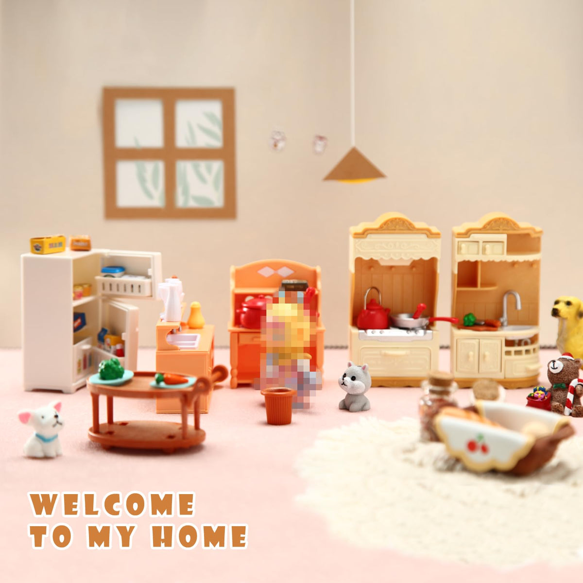 Chivao mini foods bring realistic kitchen scenes to life