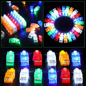 Chivao blue LED finger lights glow for night time ambiance