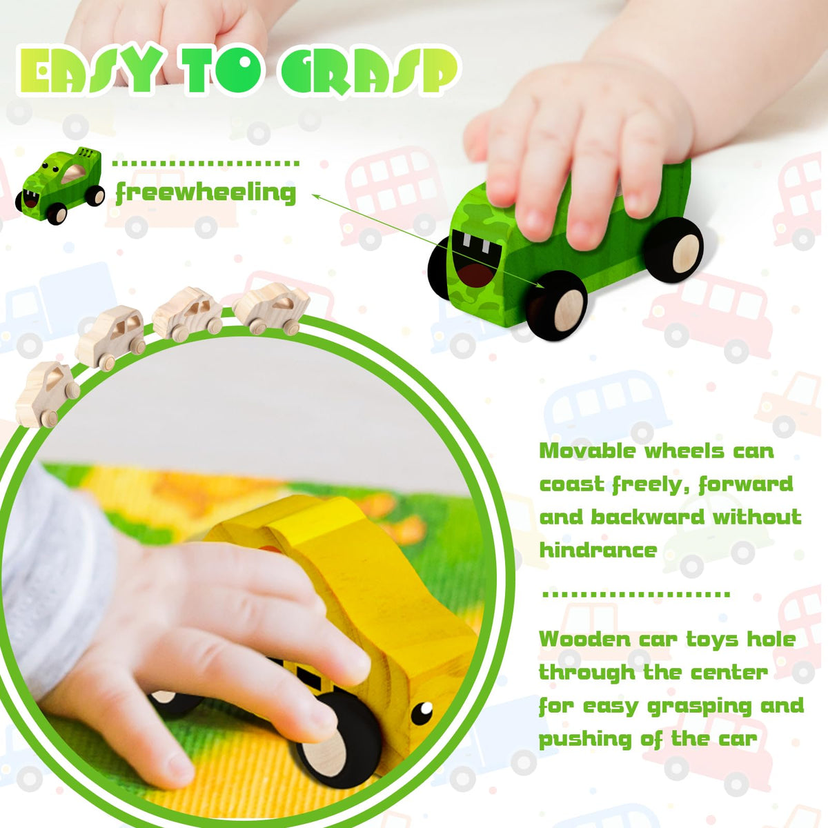 Chivao paintable wood toys — sturdy craft projects for home use.