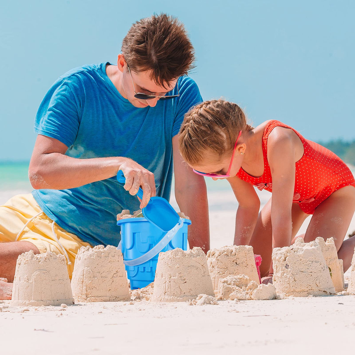 Chivao pink bucket adds color to sandbox and garden play