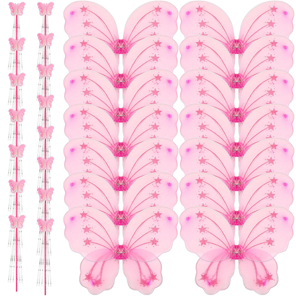 Chivao princess wings pink for imaginative dress-up and photo moments
