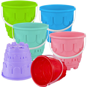 Chivao purple bucket ideal for stacking castles at the shore