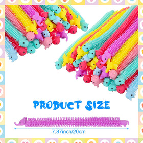 Chivao bear design stretchy string toy for quick stress relief on the go.
