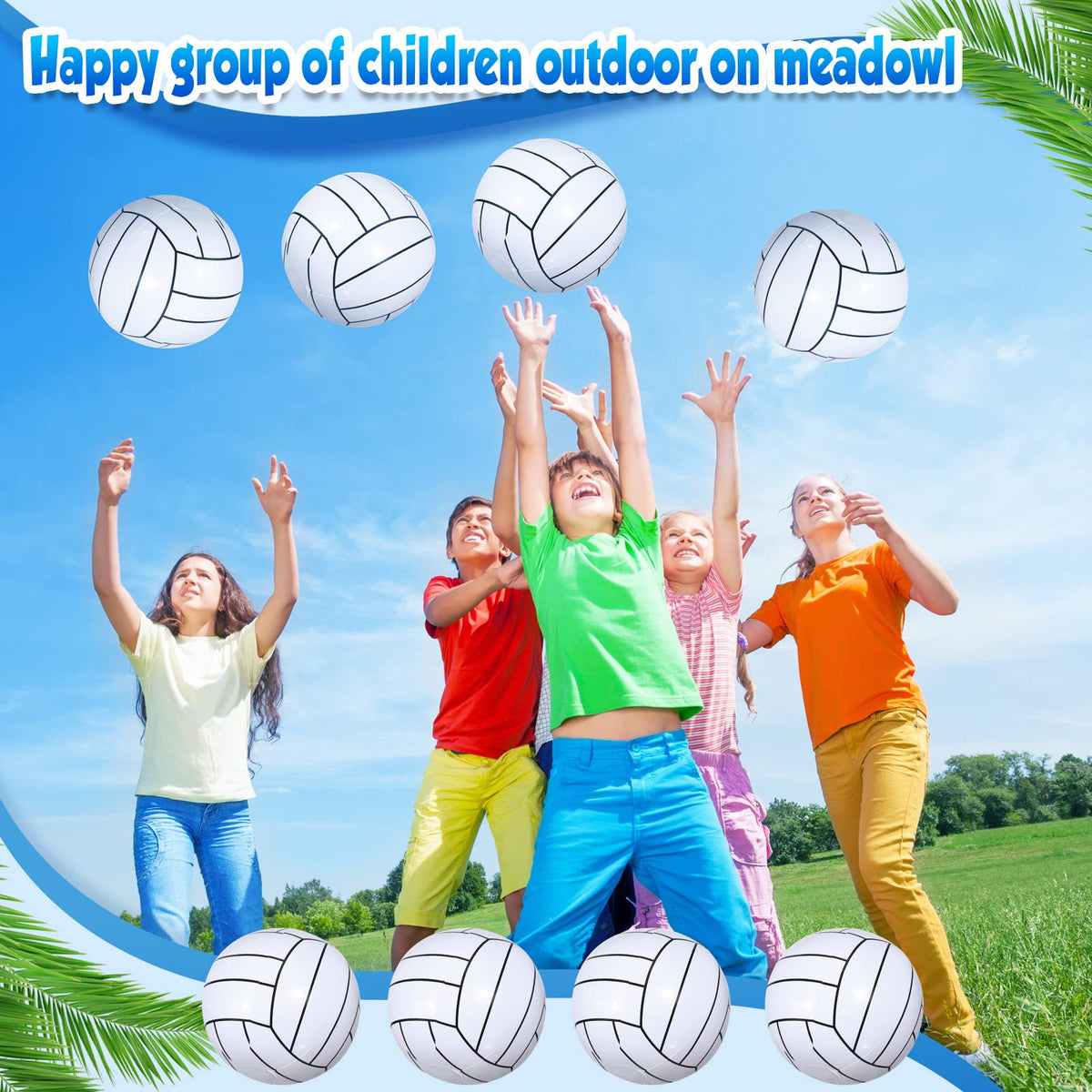 Chivao durable beach balls offered as a gift for teens and families.