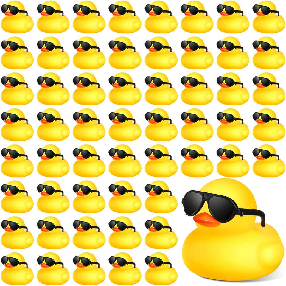 Chivao yellow mini rubber duck for bath play and color recognition.