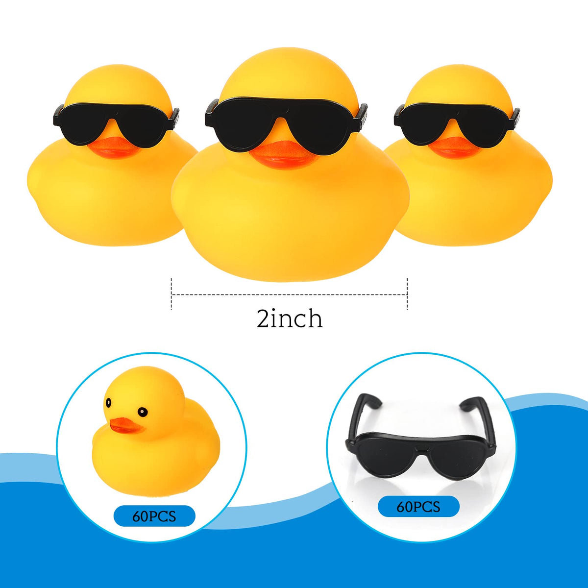 Chivao yellow rubber duck toy ideal for water play and collection.