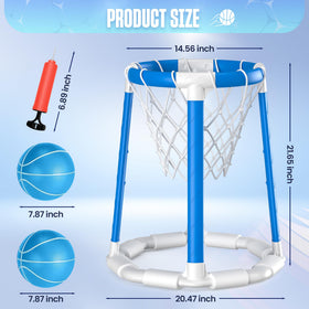 CHMYWJ floating blue hoop for sunny pool games