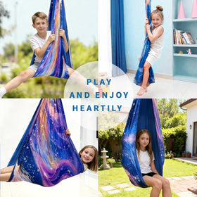 CHNPU Sensory Swing provides calming compression and cocoon feel.