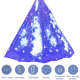 CHNPU Sensory Swing is suitable for indoor and outdoor setups.