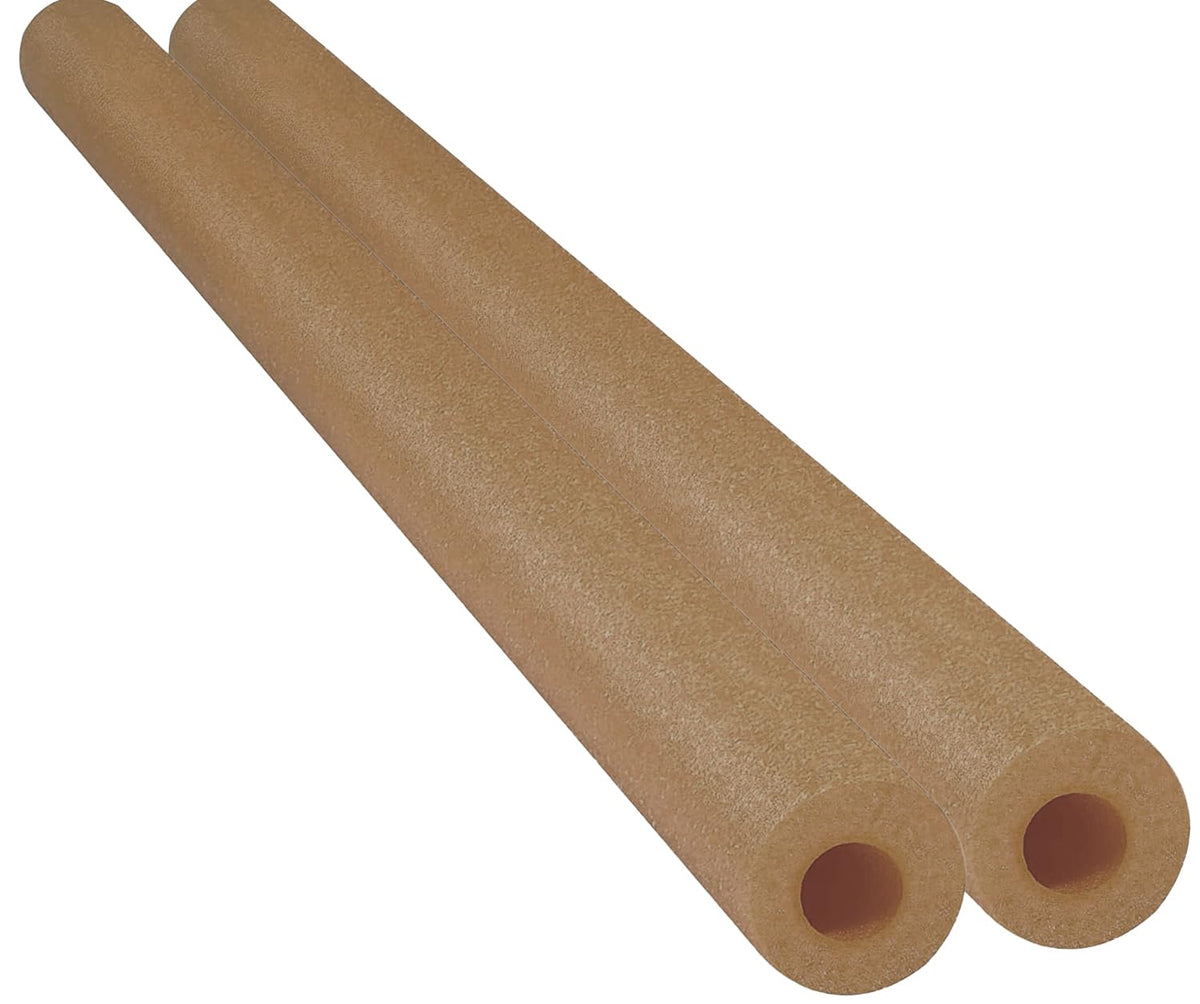 Chochkees brown floating pool noodle, ideal for lounging and buoyancy in water