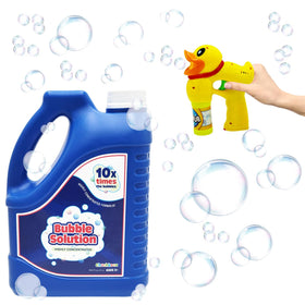 Chochkees bubble gun refill ready for hours of outdoor fun