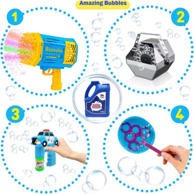 Chochkees bubble machine compatibility setup for versatile playtime
