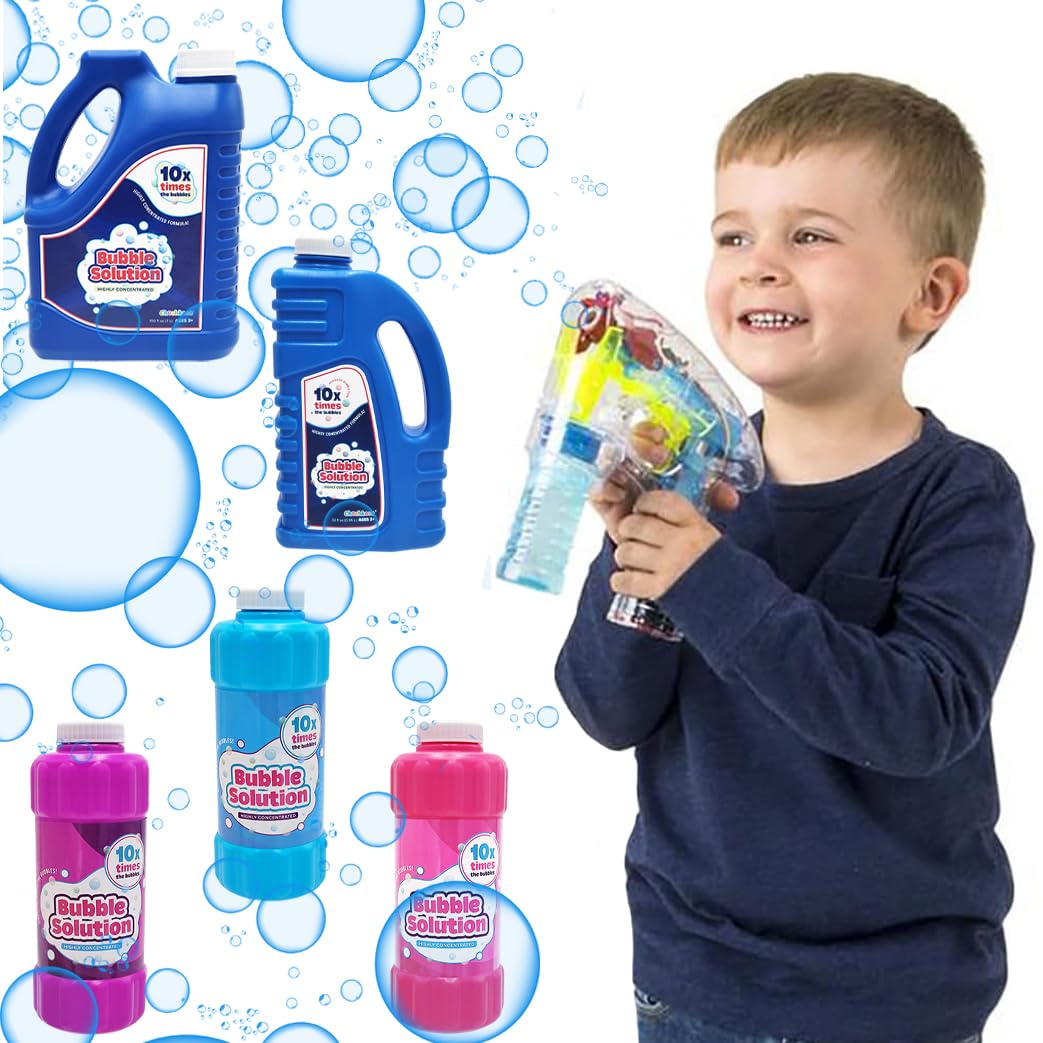 Chochkees bubbles being blown by kids outdoors for summer fun