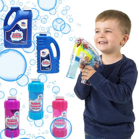 Chochkees bubbles being blown by kids outdoors for summer fun