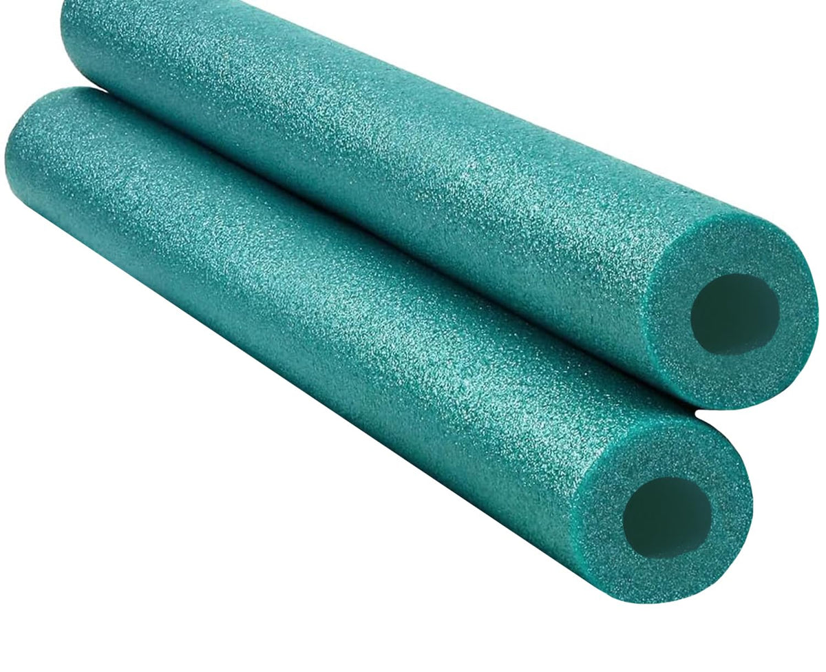 Chochkees dark green 52-inch pool noodle front view for buoyant lounging