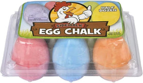 Palm-sized Chochkees egg chalk encourages creative play