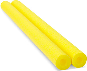 Chochkees yellow 52-inch floating noodle for pool lounging and games