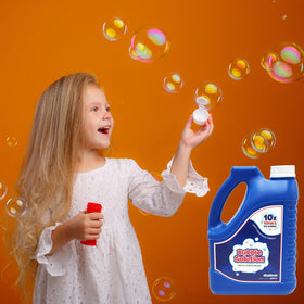 Party scene with Chochkees bubbles creating magical moments