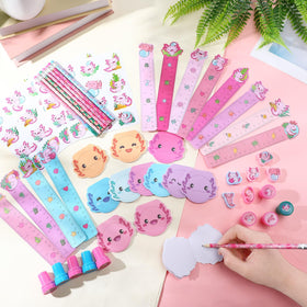 Cholemy axolotl notebooks for note taking and creative journaling.