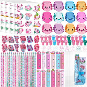 Cholemy axolotl stampers set for classroom crafts and rewards.