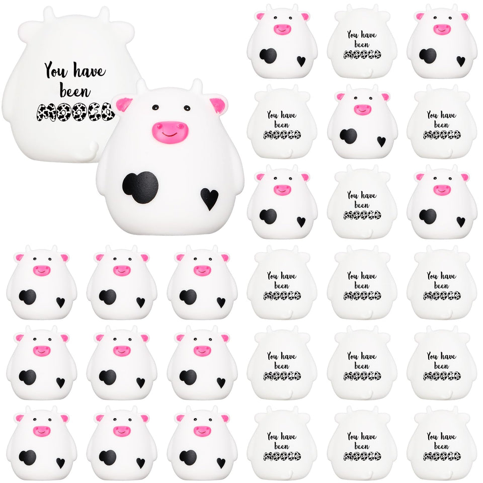 Cholemy cow mini figurines bulk pack for gifts and party decor