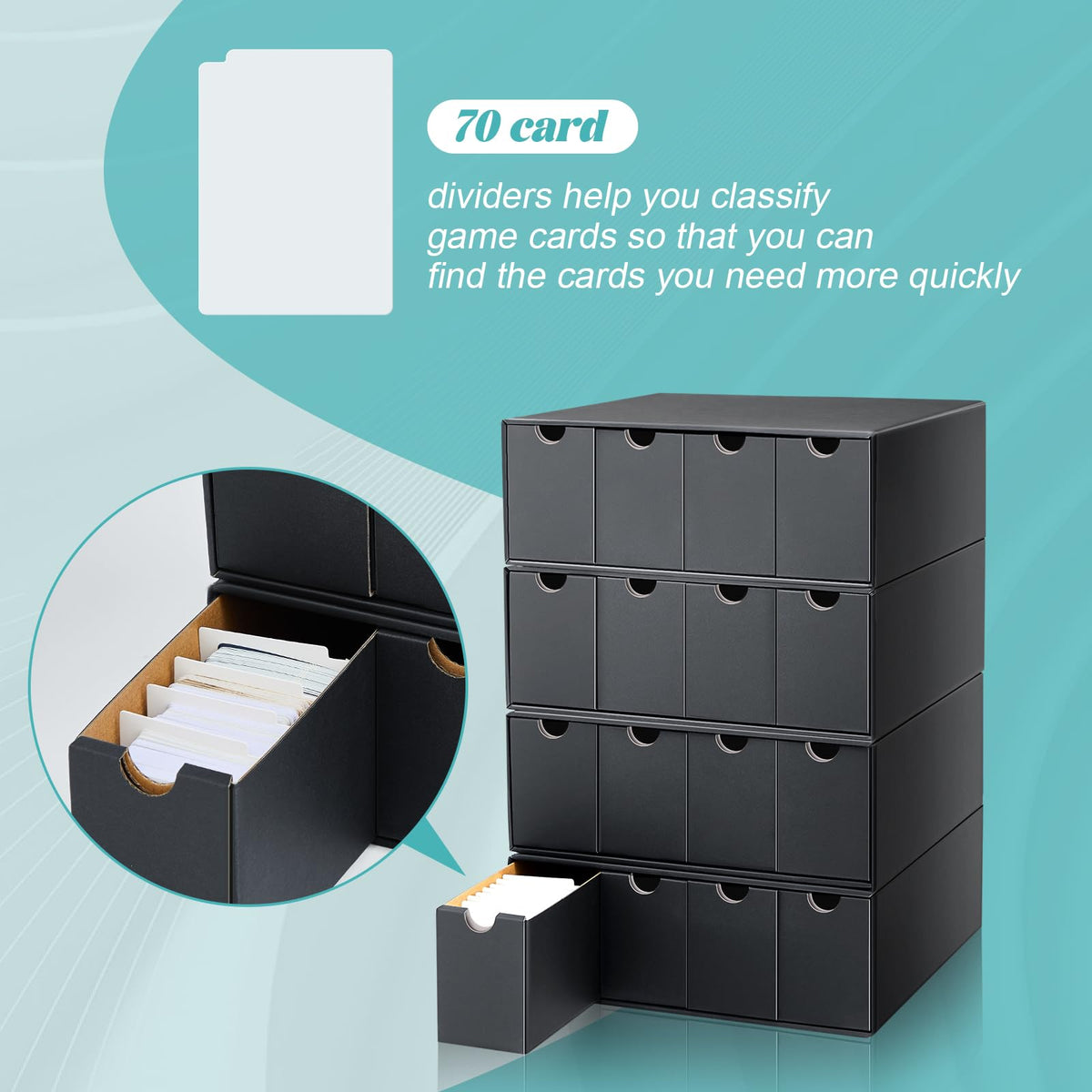 Cholemy inner compartments with 16 small boxes for easy sorting