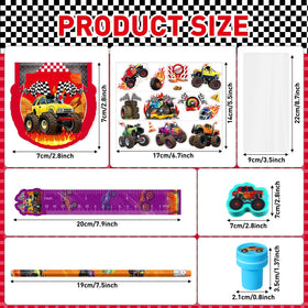 Cholemy monster truck pencils add color to classroom writing.