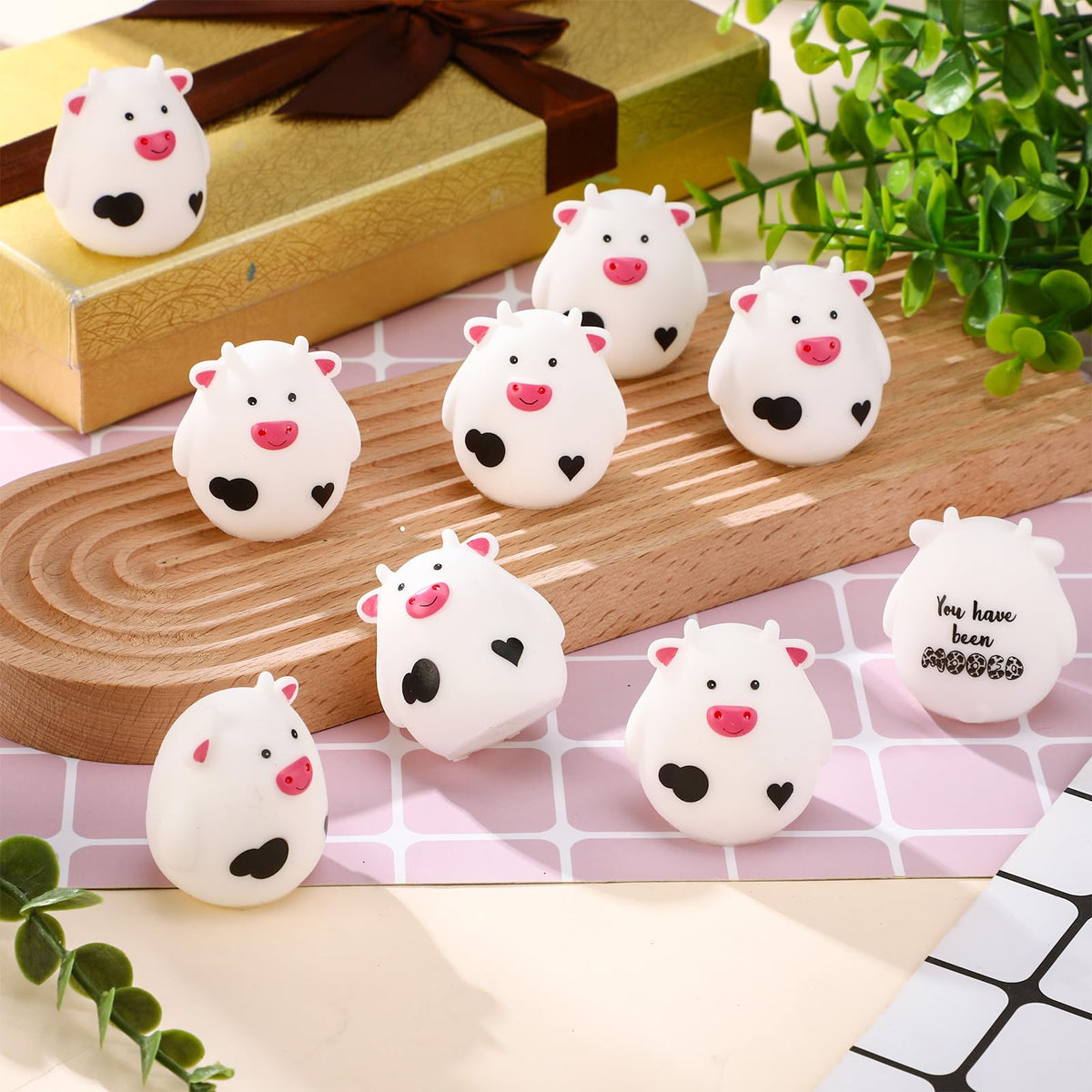 Cholemy punny cow toy design adds playful appreciation