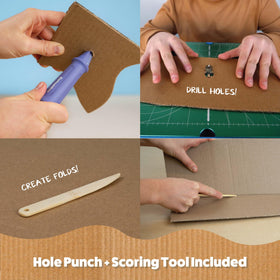 CHOMPSHOP ChompSaw used in STEAM learning activities for hands-on exploration.