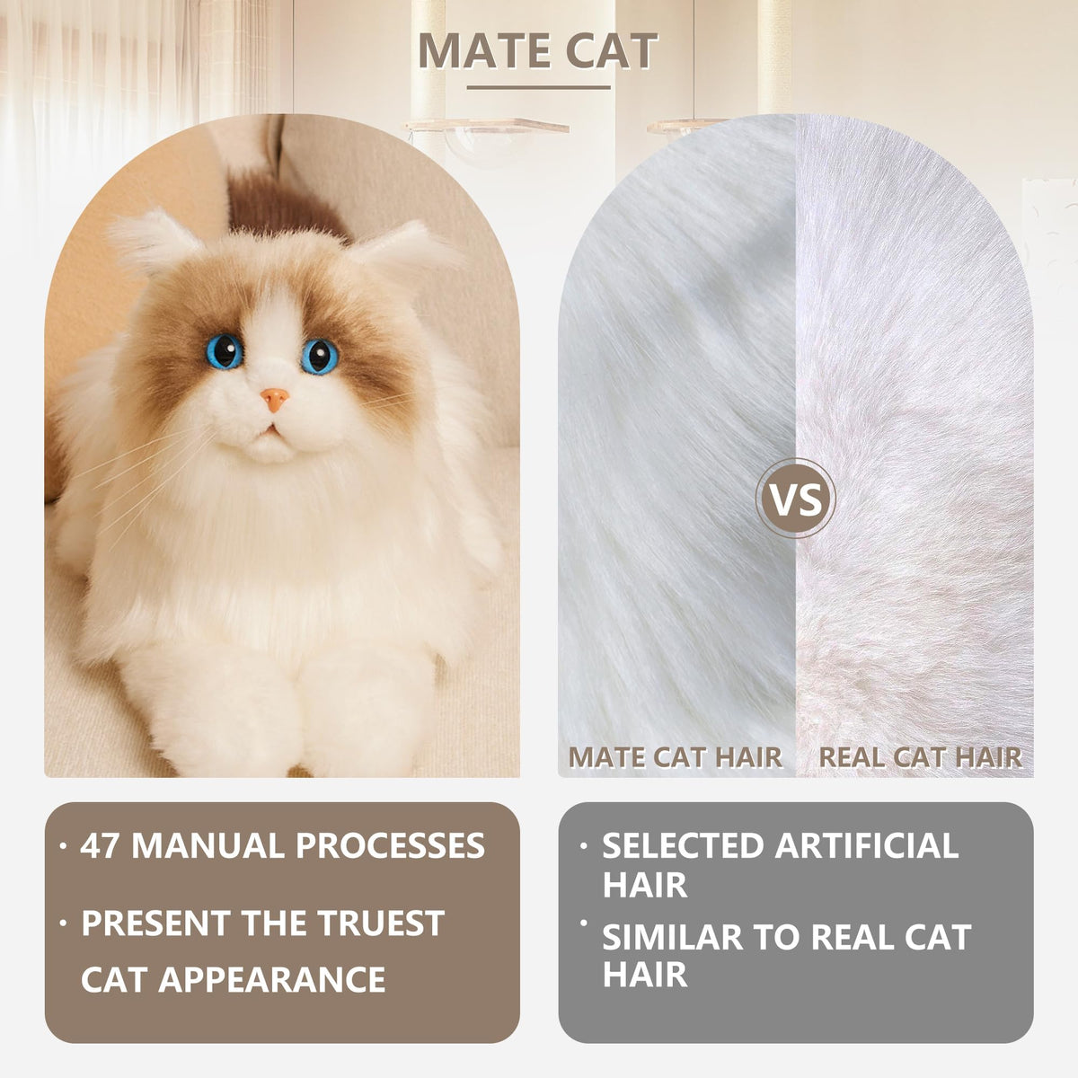 Chongker Interactive Robot Cat with a child encourages imaginative care and empathy