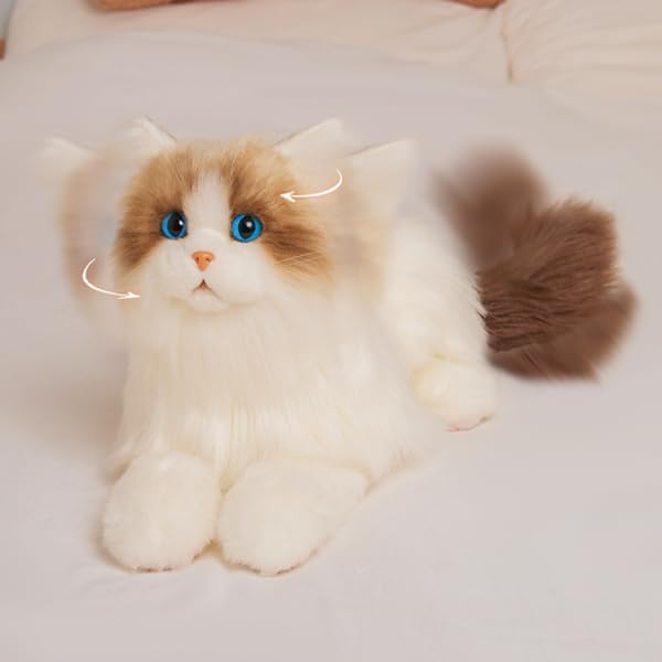 Chongker Interactive Robot Cat heartbeat demo highlighting soothing presence during calm moments