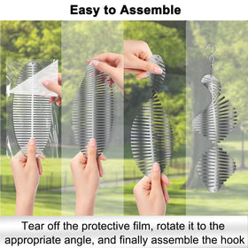 CHONOVO outdoor bird deterrents add modern decor while deterring birds.