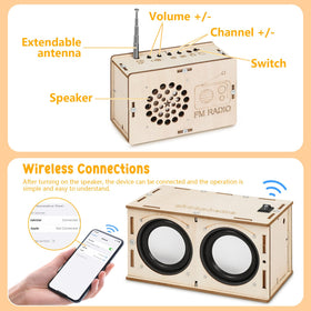 Choopheme Stem FM Radio Assembly: construct a radio with real-world reception