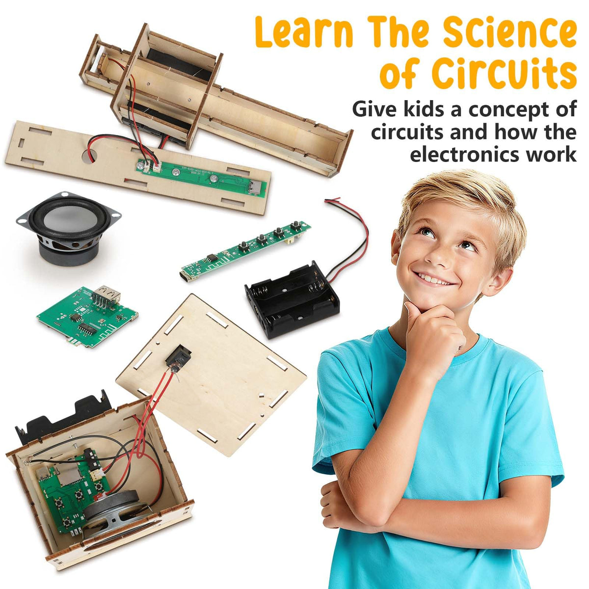 Choopheme Stem Projects DIY electronics kit invites curiosity and problem-solving.