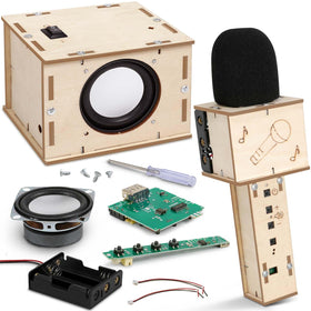 Choopheme Stem Projects karaoke machine assembly for kids builds confidence through DIY.