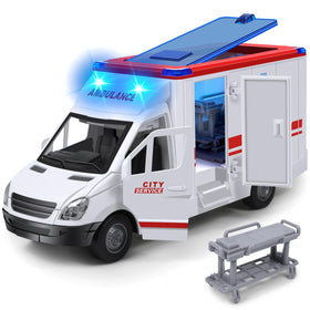 Choopheme toy ambulance front lights enhance play realism