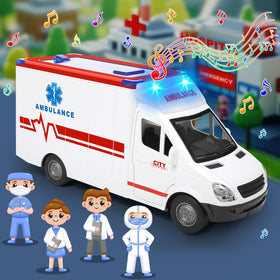 Choopheme toy hospital set complements the ambulance in roleplay