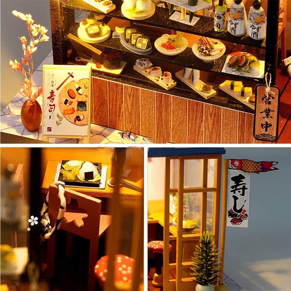 CHOOYIH English instruction manual for DIY dollhouse guides assembly