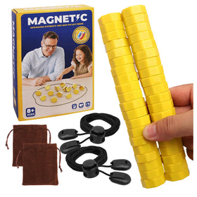 CHORYNLYRA magnetic chess with 40 stones for family night strategy