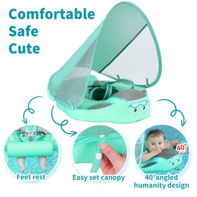 ChowYeey non-inflatable pearl-foam design delivers stable buoyancy without leakage.