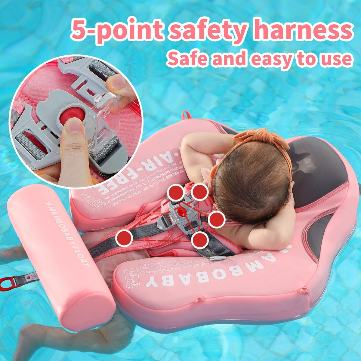 ChowYeey Mambobaby Float ideal for water play with babies 3–24 months.