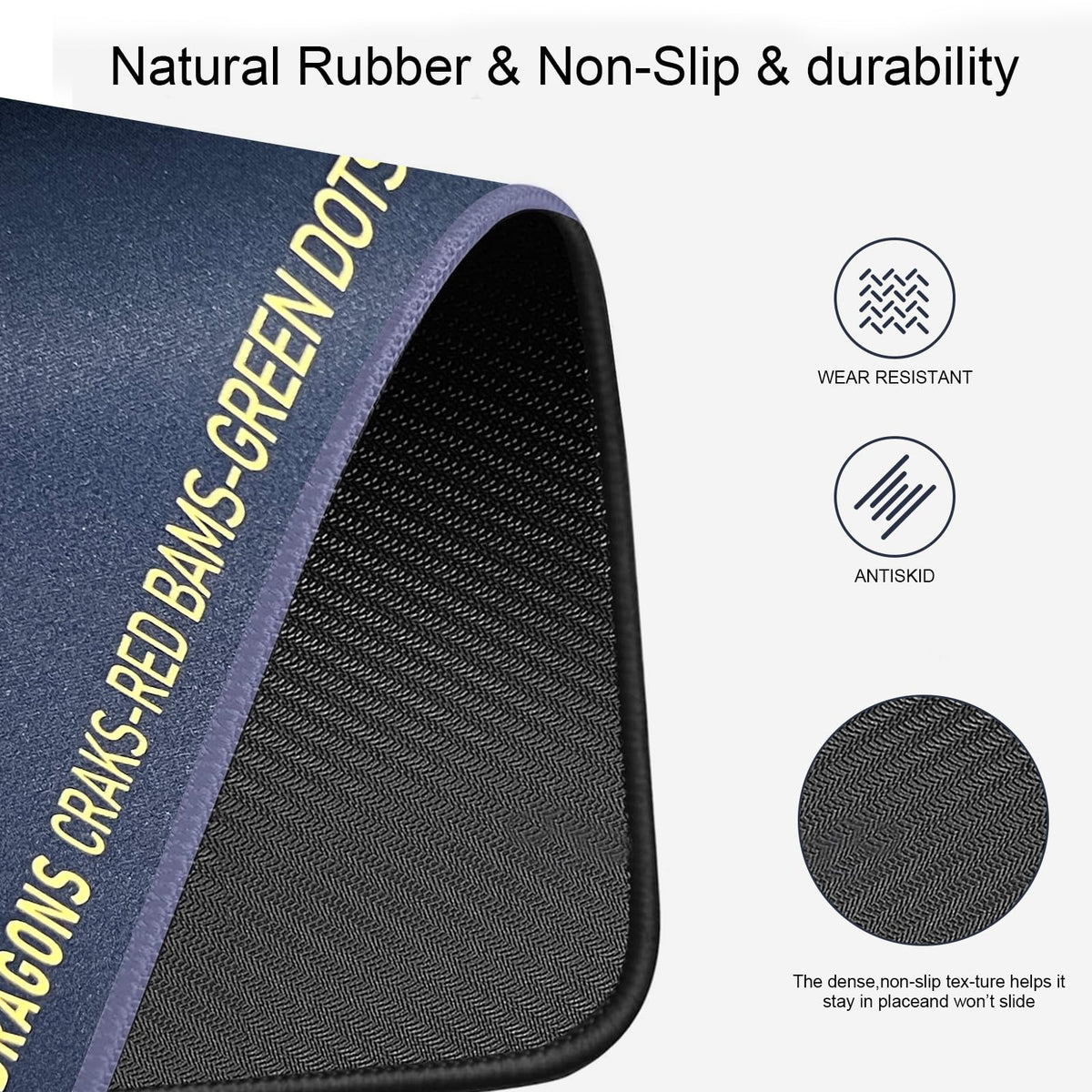 Chriari Mahjong Mat demonstrates easy cleaning and compact storage with the included bag.