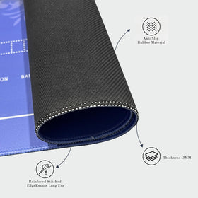 Chriari Mahjong Mat protects tables from scratches and spills during gameplay.