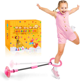 Chridark Ankle Skip Ball foldable flash wheel in action for outdoor play.