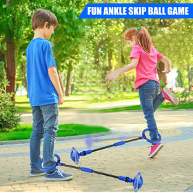 Chridark foldable skip ball blue design folds for easy storage