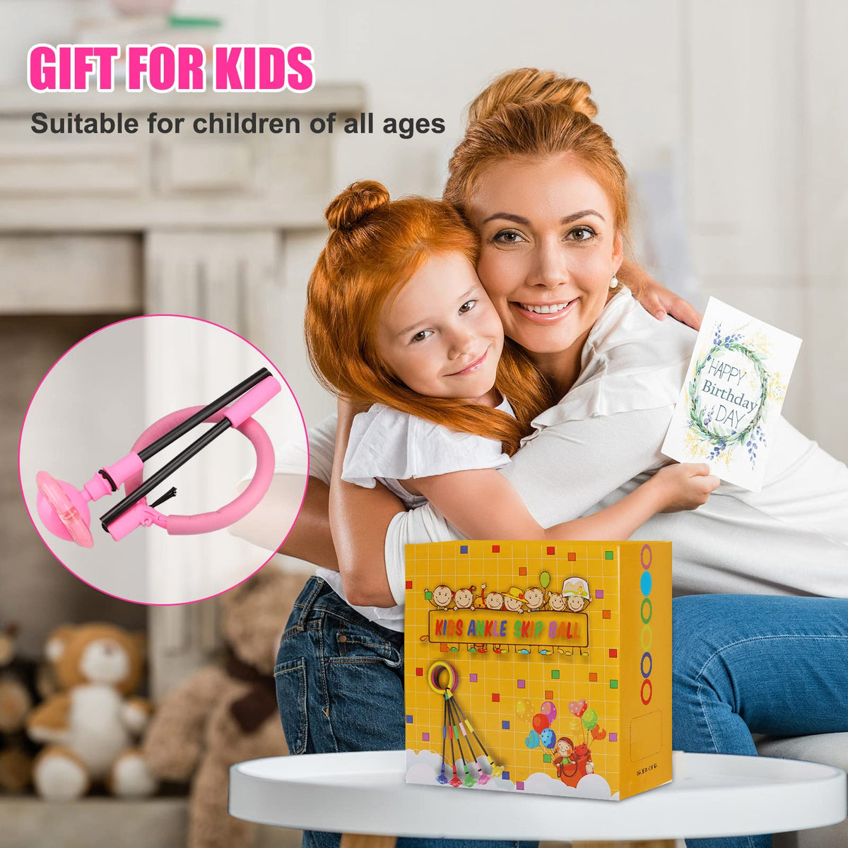 Chridark Ankle Skip Ball is a versatile gift for all ages.