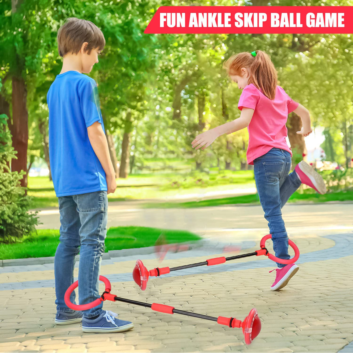 Chridark skip ball demonstrates one-foot play and spinning action