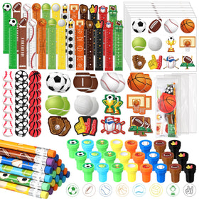 Chrisfall sport stampers for lively party activities and fun keepsakes.