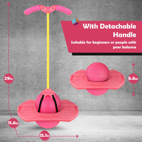 Christoy pogo ball soft material reduces noise for indoors