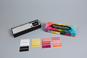 Chronicle Books Paint Chip Poetry variation cards add twists for fresh poems.